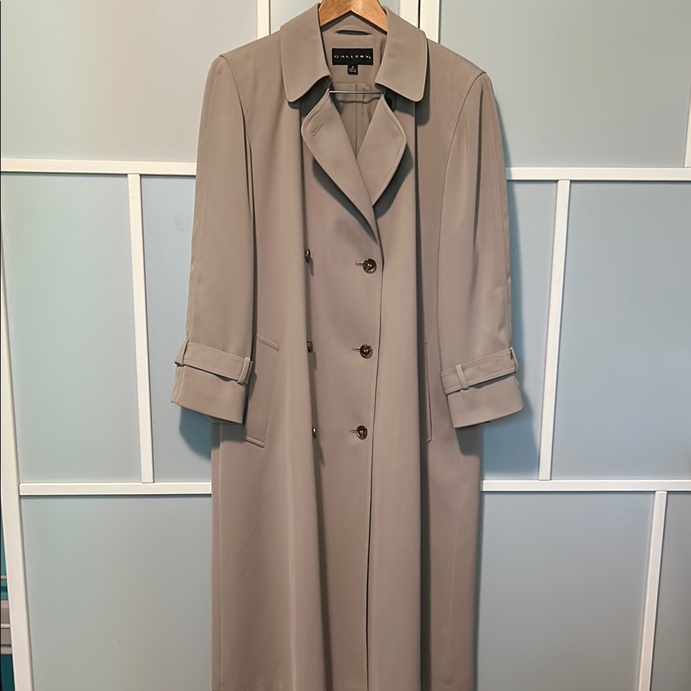Gallery Tan Trench Coat Timeless Style